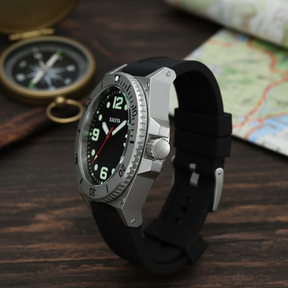 KALVYA Deepline Sport Diver Watch