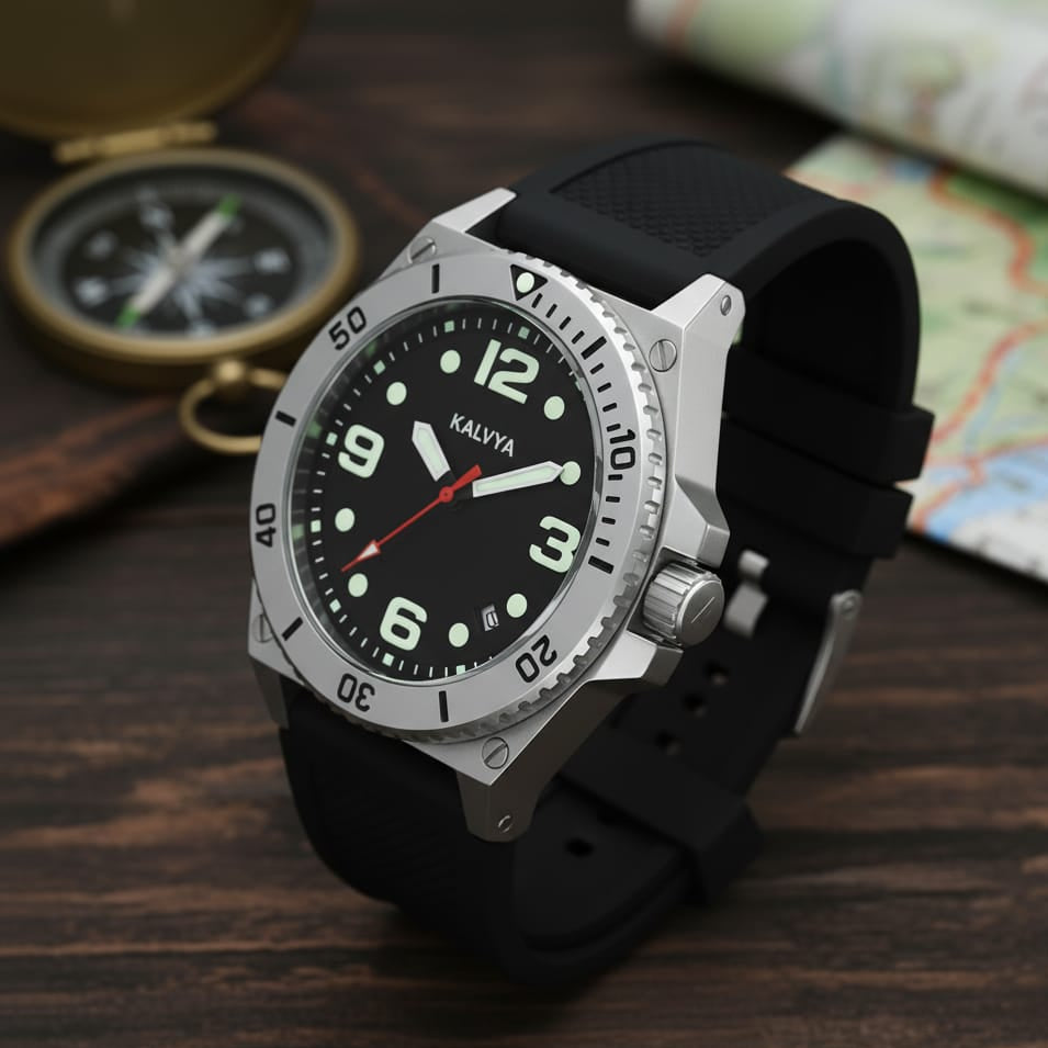 KALVYA Deepline Sport Diver Watch