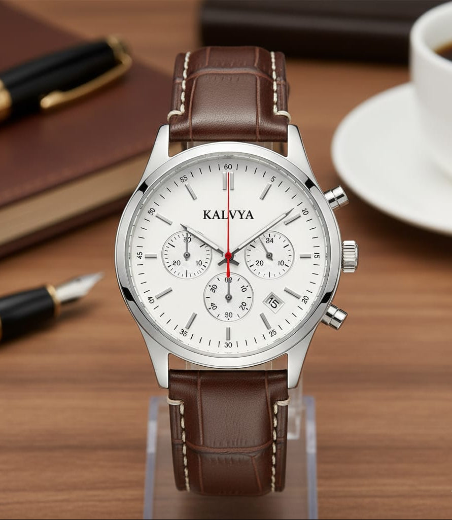 The KALVYA 'Heritage Chrono' Watch