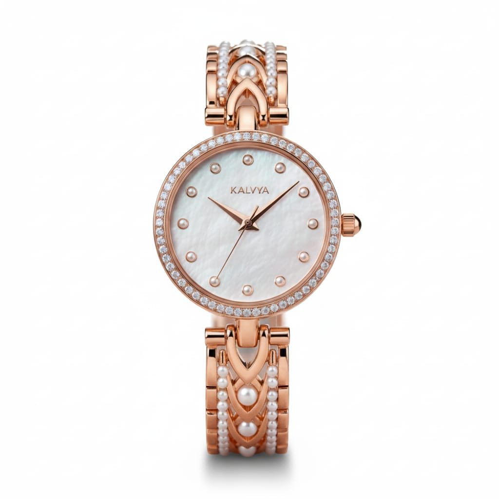 The Kalvya Pearl Cascade Watch